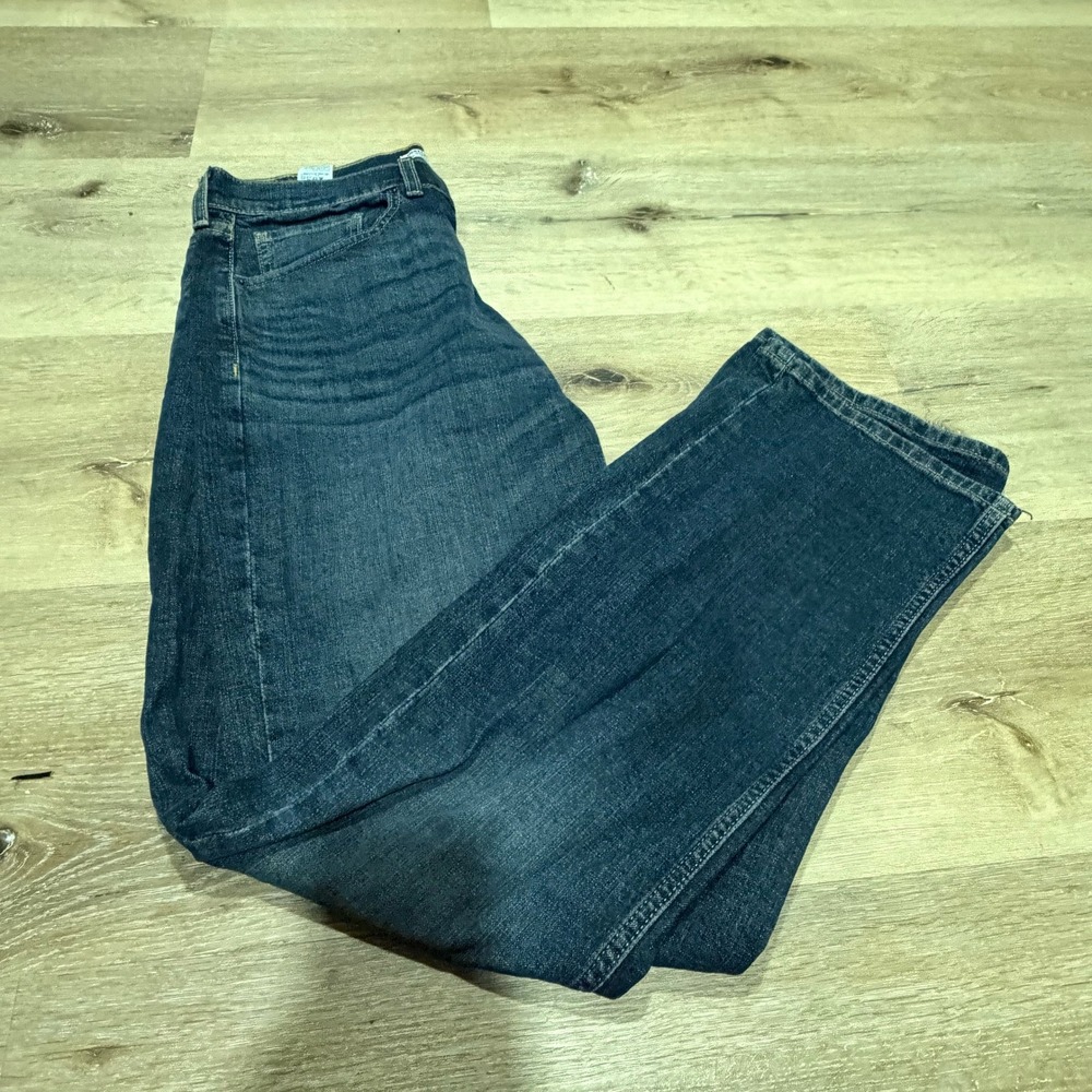 Signature by Levi Strauss Gold Label Mens Relaxed Fit Jeans Dark Wash W34 L34